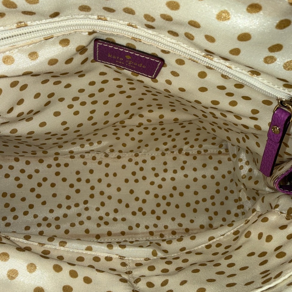 Kate Spade Hot Pink MAEDA Leather Shoulder Bag - Picture 6 of 7